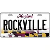 Rockville Maryland Metal Novelty License Plate 24" x 12" (LLP)