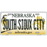 South Sioux City Nebraska Metal Novelty License Plate 24" x 12" (LLP)