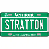 Stratton Vermont Metal Novelty License Plate 24" x 12" (LLP)