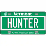 Hunter Vermont Metal Novelty License Plate 24" x 12" (LLP)