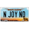 N Joy ND North Dakota Metal Novelty License Plate 24" x 12" (LLP)