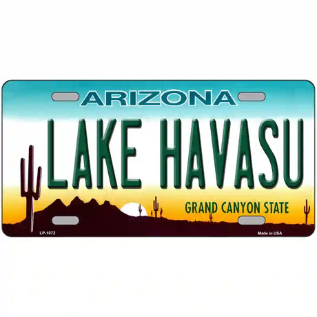 Lake Havasu Arizona Novelty Metal License Plate 24" x 12" (LLP)