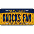 Knicks Fan New York Novelty Metal License Plate 24" x 12" (LLP)