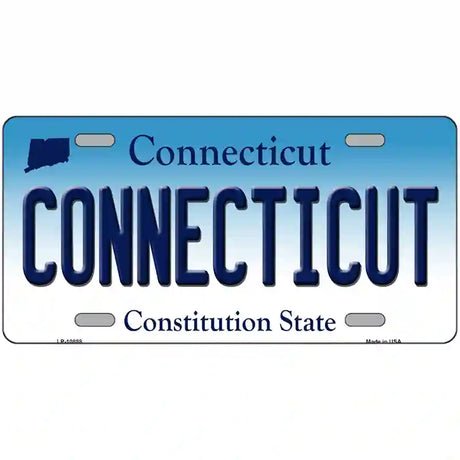 Connecticut Metal Novelty License Plate 24" x 12" (LLP)