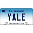 Yale Connecticut Metal Novelty License Plate 24" x 12" (LLP)