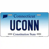 UConn Connecticut Metal Novelty License Plate 24" x 12" (LLP)