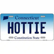 Hottie Connecticut Metal Novelty License Plate 24" x 12" (LLP)