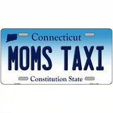 Moms Taxi Connecticut Metal Novelty License Plate 24" x 12" (LLP)