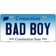 Bad Boy Connecticut Metal Novelty License Plate 24" x 12" (LLP)