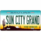 Sun City Grand Arizona Novelty Metal License Plate 24" x 12" (LLP)