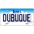 Dubuque Iowa Metal Novelty License Plate 24" x 12" (LLP)