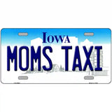 Moms Taxi Iowa Metal Novelty License Plate 24" x 12" (LLP)