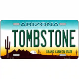 Tombstone Arizona Novelty Metal License Plate 24" x 12" (LLP)