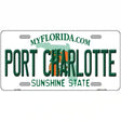 Port Charlotte Florida Metal Novelty License Plate 24" x 12" (LLP)