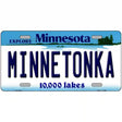 Minnetonka Minnesota State Novelty License Plate 24" x 12" (LLP)