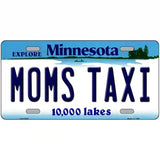 Moms Taxi Minnesota State Novelty License Plate 24" x 12" (LLP)