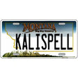 Kalispell Montana State Novelty License Plate 24" x 12" (LLP)