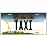 Taxi Montana State Novelty License Plate 24" x 12" (LLP)