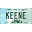 Keene New Hampshire State License Plate 24" x 12" (LLP)