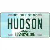 Hudson New Hampshire State License Plate 24" x 12" (LLP)