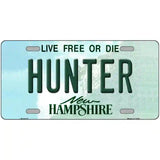 Hunter New Hampshire State License Plate 24" x 12" (LLP)