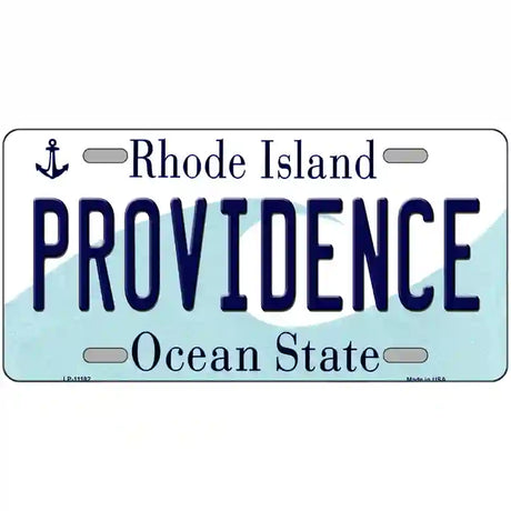 Providence Rhode Island State License Plate Novelty License Plate 24" x 12" (LLP)