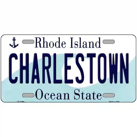 Charlestown Rhode Island State License Plate Novelty License Plate 24" x 12" (LLP)