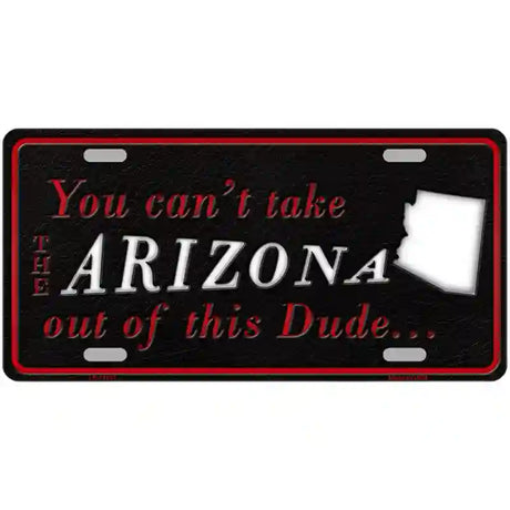 Arizona Dude Novelty Metal License Plate 24" x 12" (LLP)