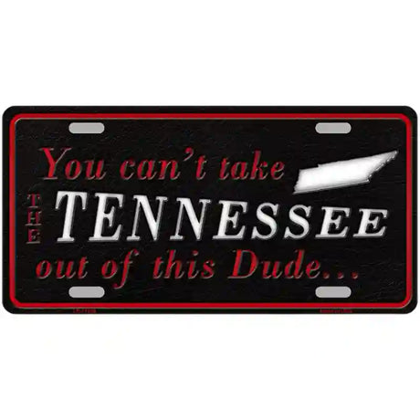 Tennessee Dude Novelty Metal License Plate 24" x 12" (LLP)