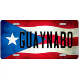 Guaynabo Puerto Rico Flag License Plate Metal Novelty 24" x 12" (LLP)