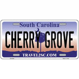 Cherry Grove South Carolina Novelty License Plate 24" x 12" (LLP)