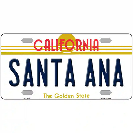 Santa Ana California Novelty License Plate 24" x 12" (LLP)