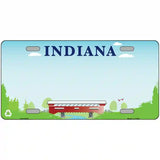 Indiana Recycle Novelty State Blank Metal License Plate 24" x 12" (LLP) / Yes