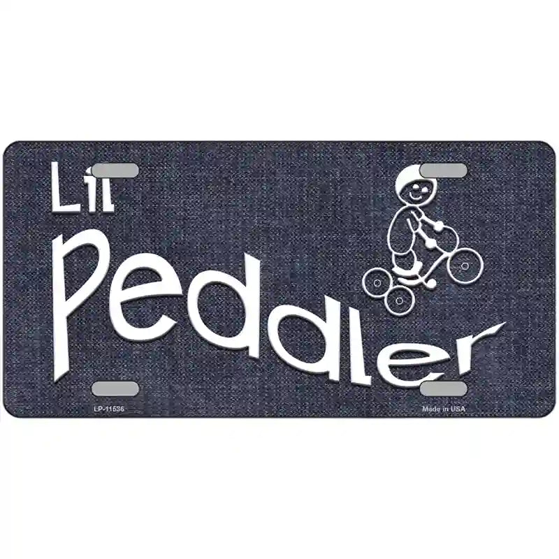 Lil Peddler Novelty License Plate 24" x 12" (LLP)