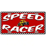 Speed Racer Novelty License Plate 24" x 12" (LLP)