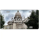 Idaho Capital Building Novelty Metal State License Plate 24" x 12" (LLP)