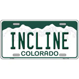 Incline Colorado Novelty License Plate 24" x 12" (LLP)