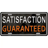 Satisfaction Guaranteed Novelty License Plate 24" x 12" (LLP)