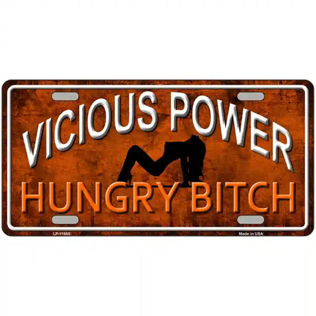 Vicious Power Novelty License Plate 24" x 12" (LLP)