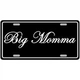 Big Momma Novelty License Plate 24" x 12" (LLP)