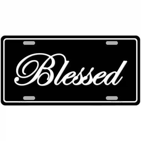 Blessed Novelty License Plate LP-11703 24" x 12" (LLP)