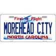 Morehead City North Carolina State License Plate 24" x 12" (LLP)