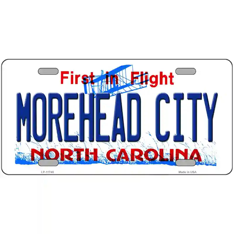 Morehead City North Carolina State License Plate 24" x 12" (LLP)