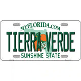 Tierra Verde Florida Novelty License Plate 24" x 12" (LLP)