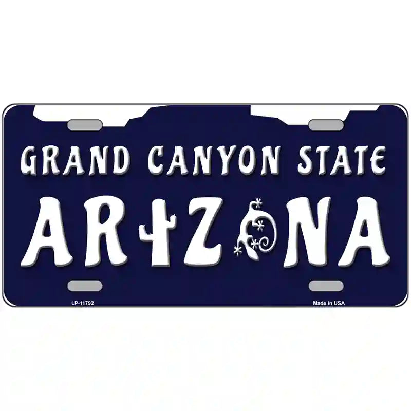 Arizona Grand Canyon State Novelty License Plate 24" x 12" (LLP)