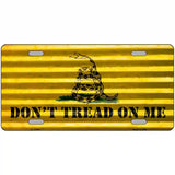 Dont Tread On Me Novelty License Plate 24" x 12" (LLP)