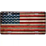 American Flag Novelty License Plate 24" x 12" (LLP)