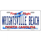 Wrightsville Beach North Carolina Novelty License Plate 24" x 12" (LLP)