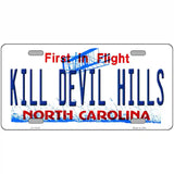 Kill Devil Hills North Carolina Novelty License Plate 24" x 12" (LLP)