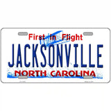 Jacksonville North Carolina Novelty License Plate 24" x 12" (LLP)